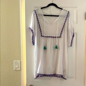 J Crew gauze swimsuit coverup, sz XXL